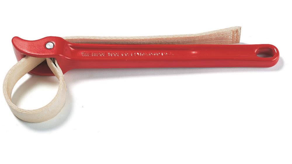Rubber Strap Wrench Heavy Duty Hand Held Adjustable Lid Loosen Remover Tool New Rubber Strap Wrench Heavy Duty Hand Held Adjustable Lid Loosen Remover Tool New