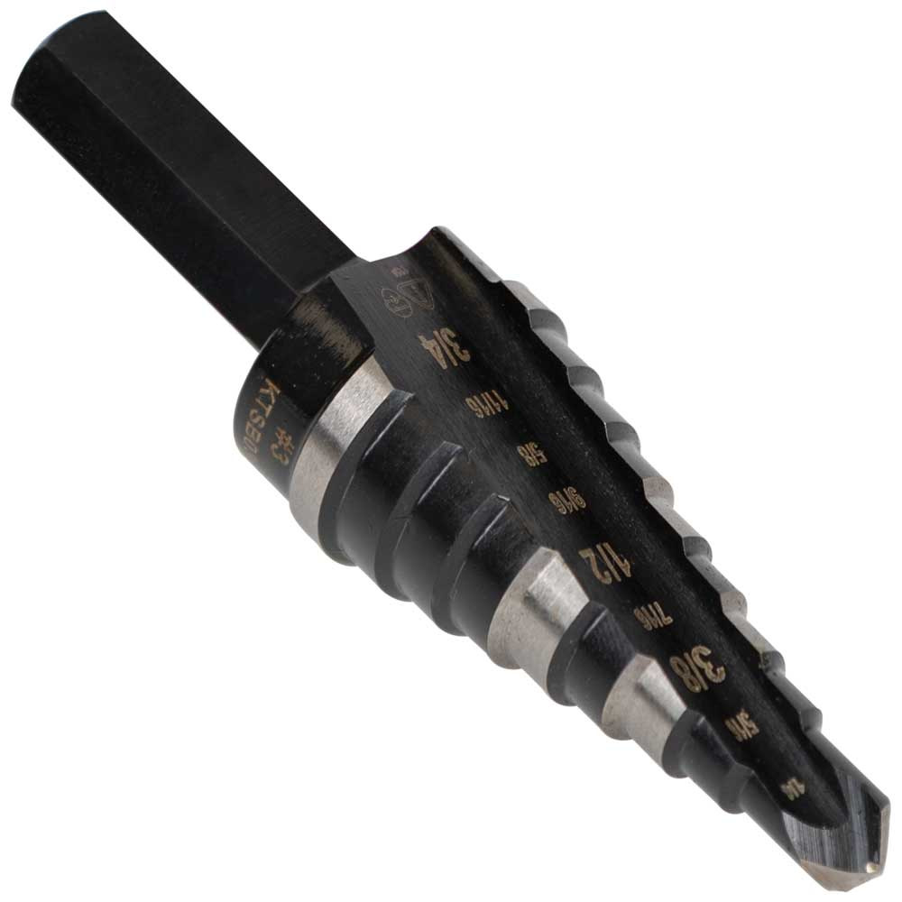 Klein step hotsell drill bit