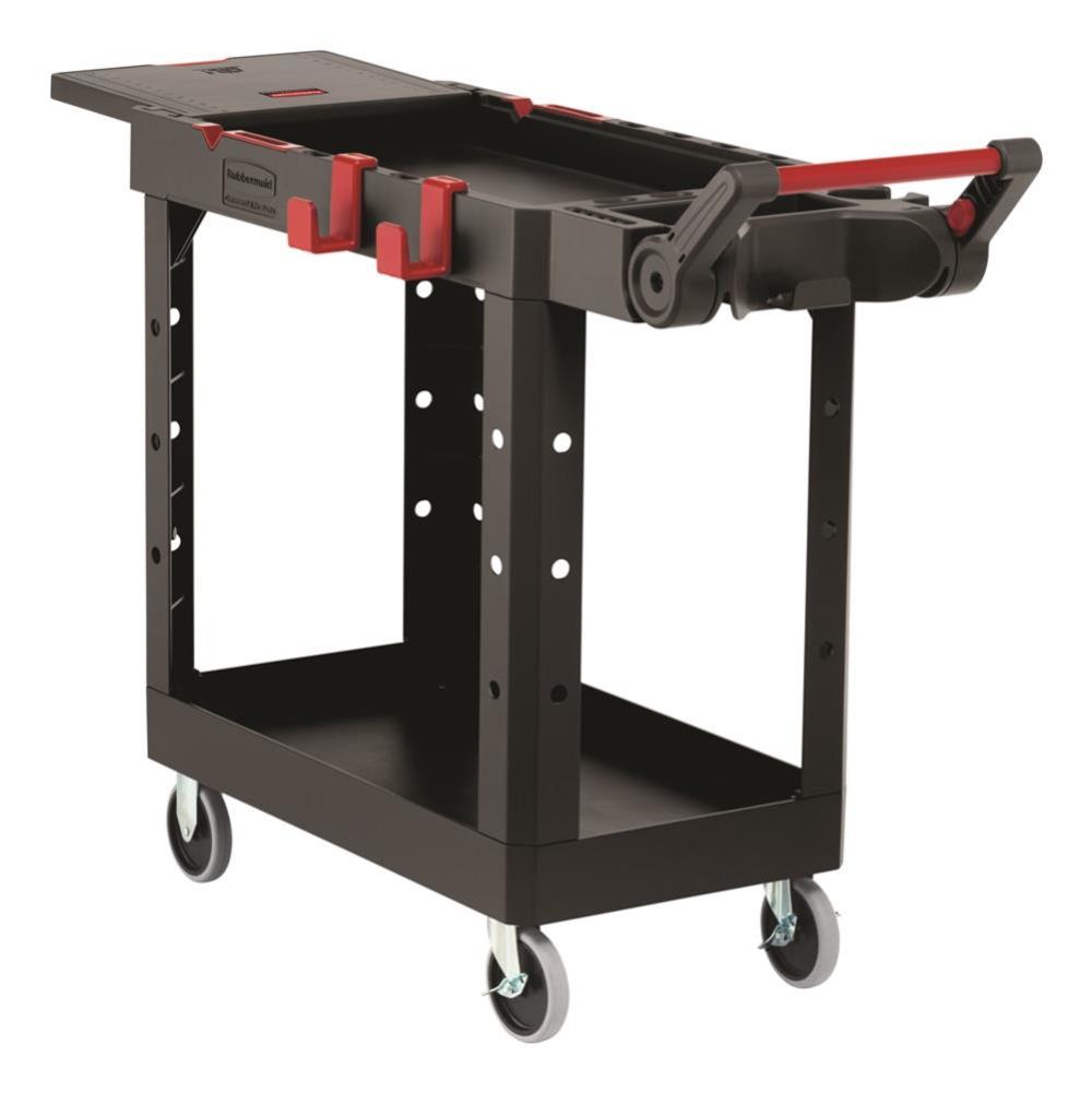 

Rubbermaid Heavy Duty Adaptable Utility Cart (Small) Black