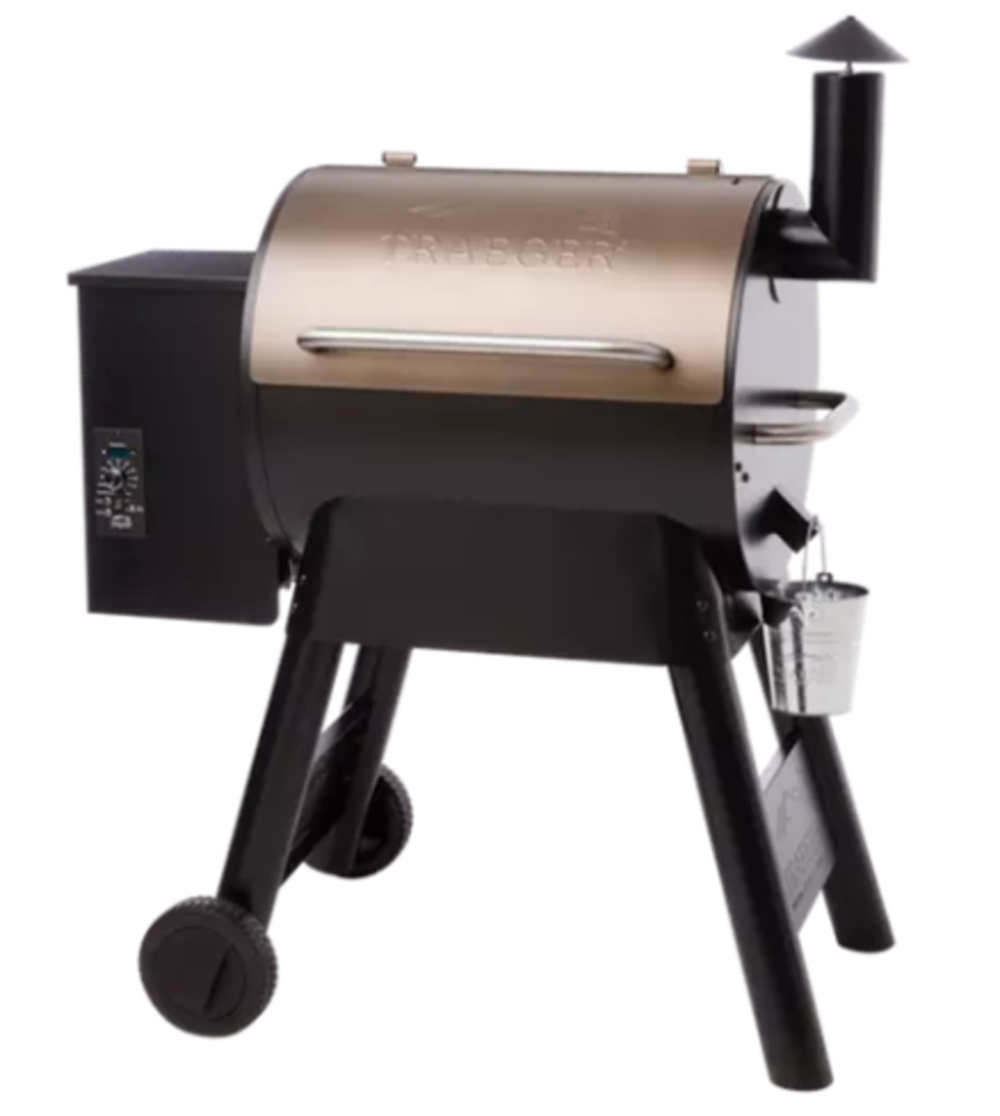 

Traeger PRO 22 Bronze Wood Pellet Grill with Digital Controller