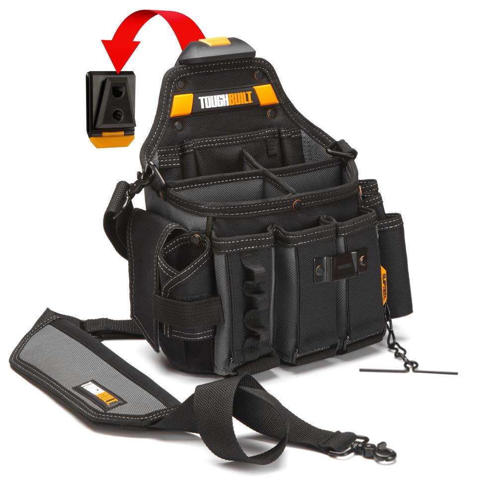Toughbuilt Master Electricians Pouch with Shoulder Strap