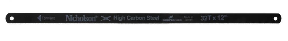 

Crescent Nicholson Solid Flexible Carbon Steel Hacksaw Blades 12 In. x 32 TPI Carded