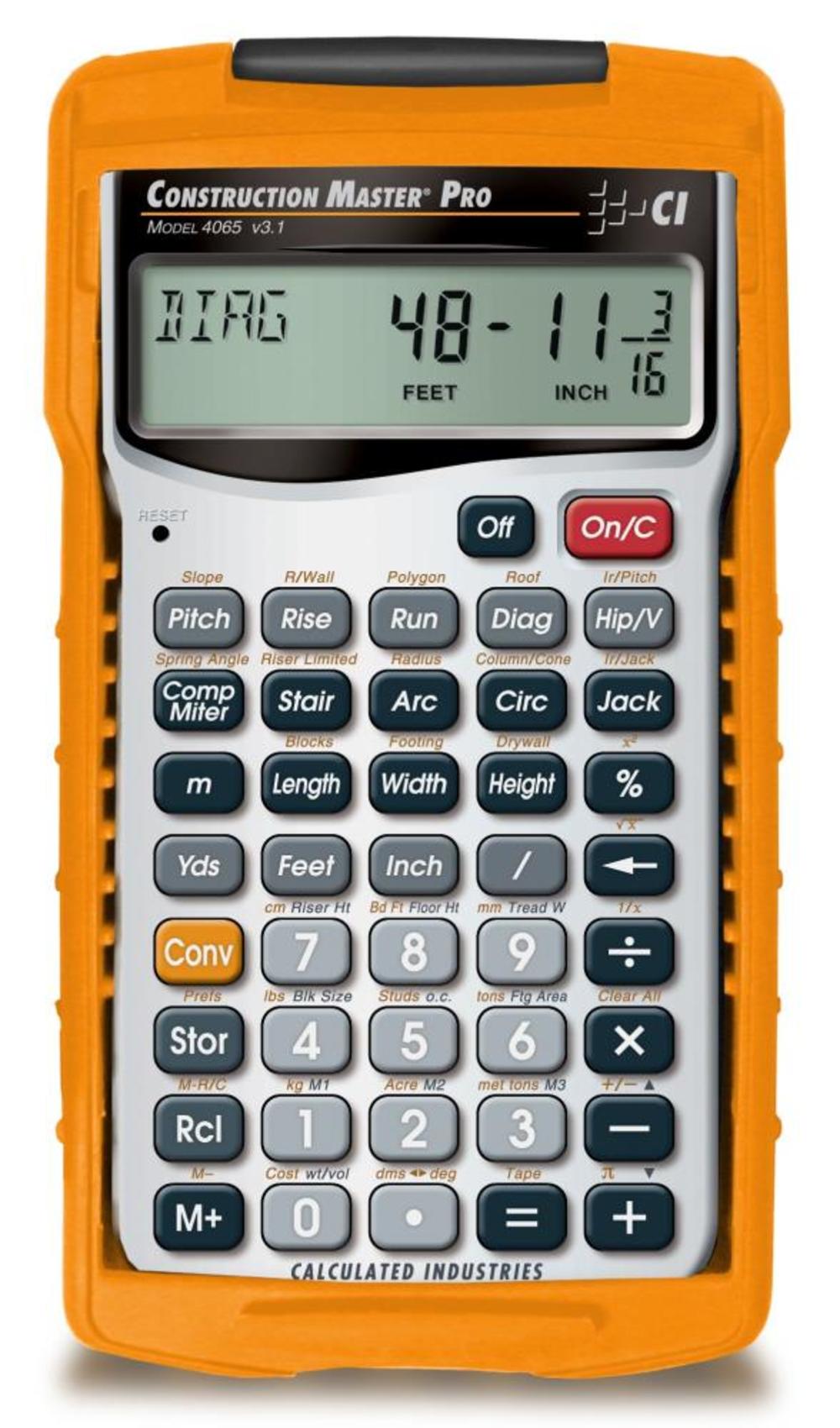 

Construction Master Pro Calculator