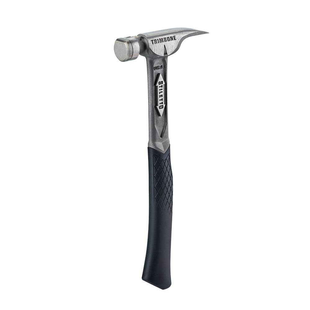 Stiletto 14 oz. TiBone Smooth Face with Curved Handle