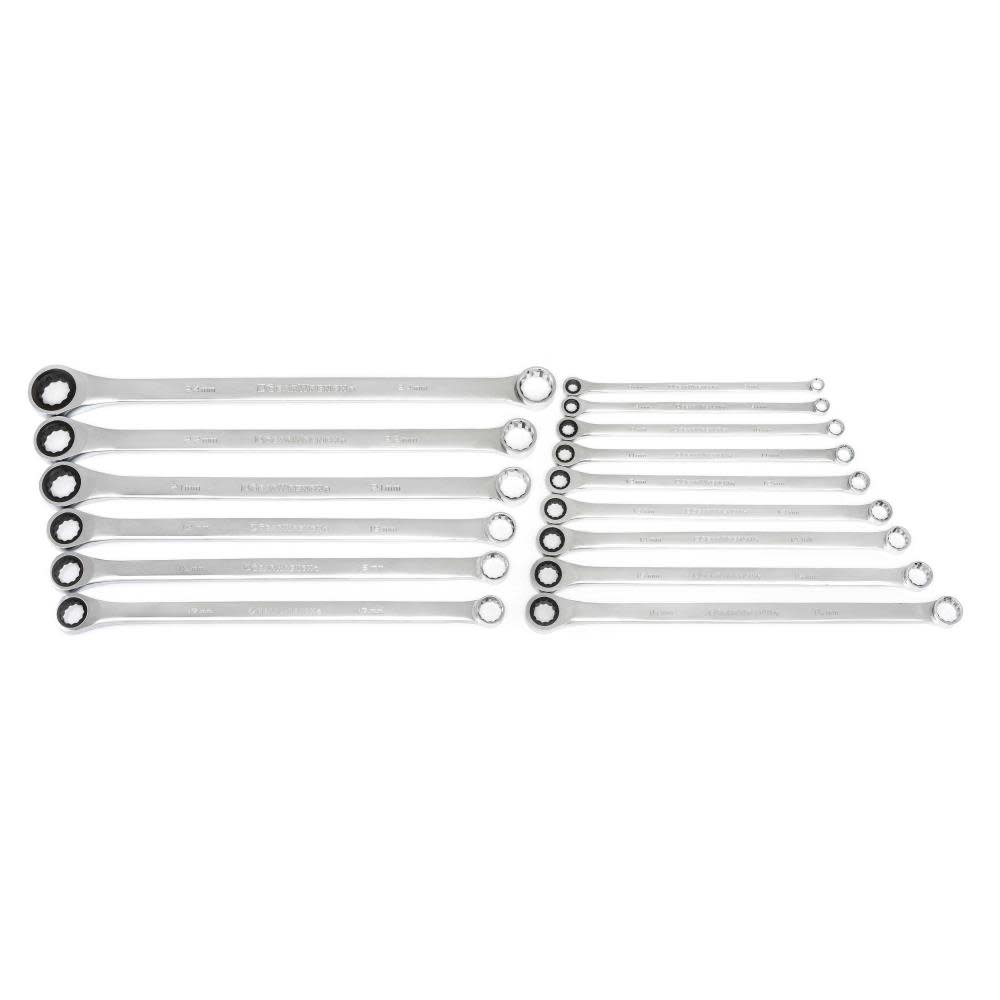 

GEARWRENCH Wrench Set Ratcheting Metric 15pc