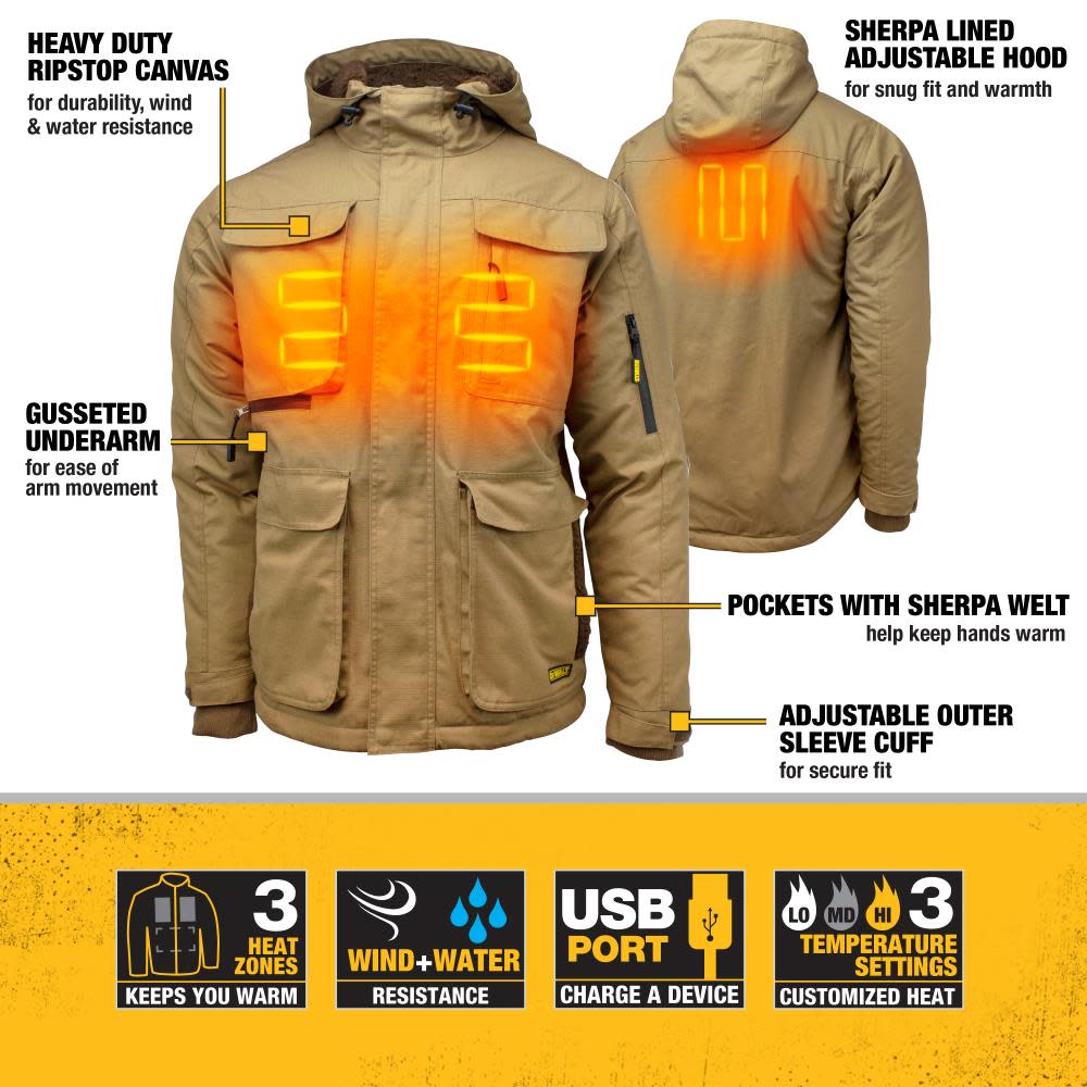 dewalt battery operated jacket