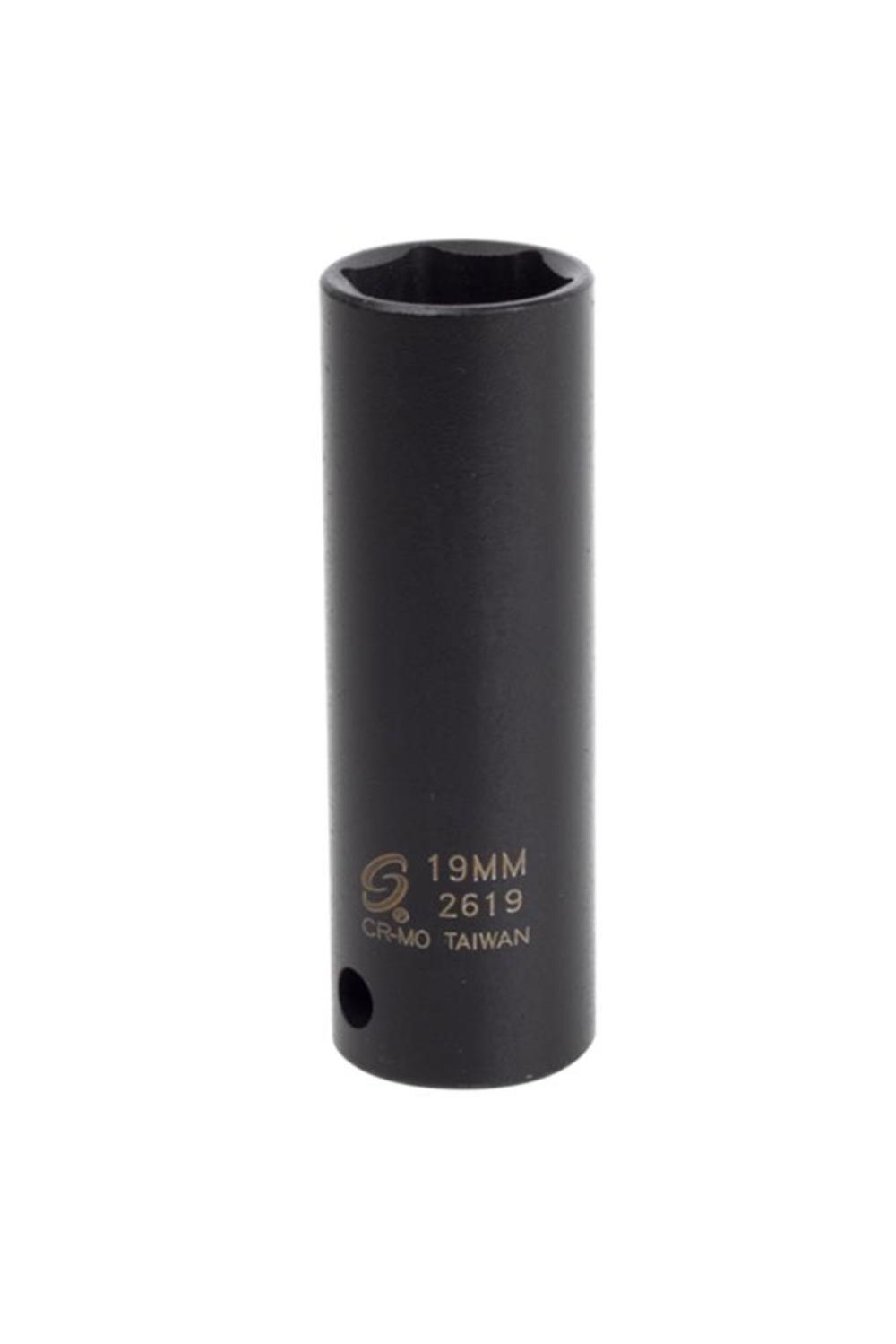 Sunex 19 mm 1/2 In. Drive Extra Thin Wall Deep Impact Socket 2619