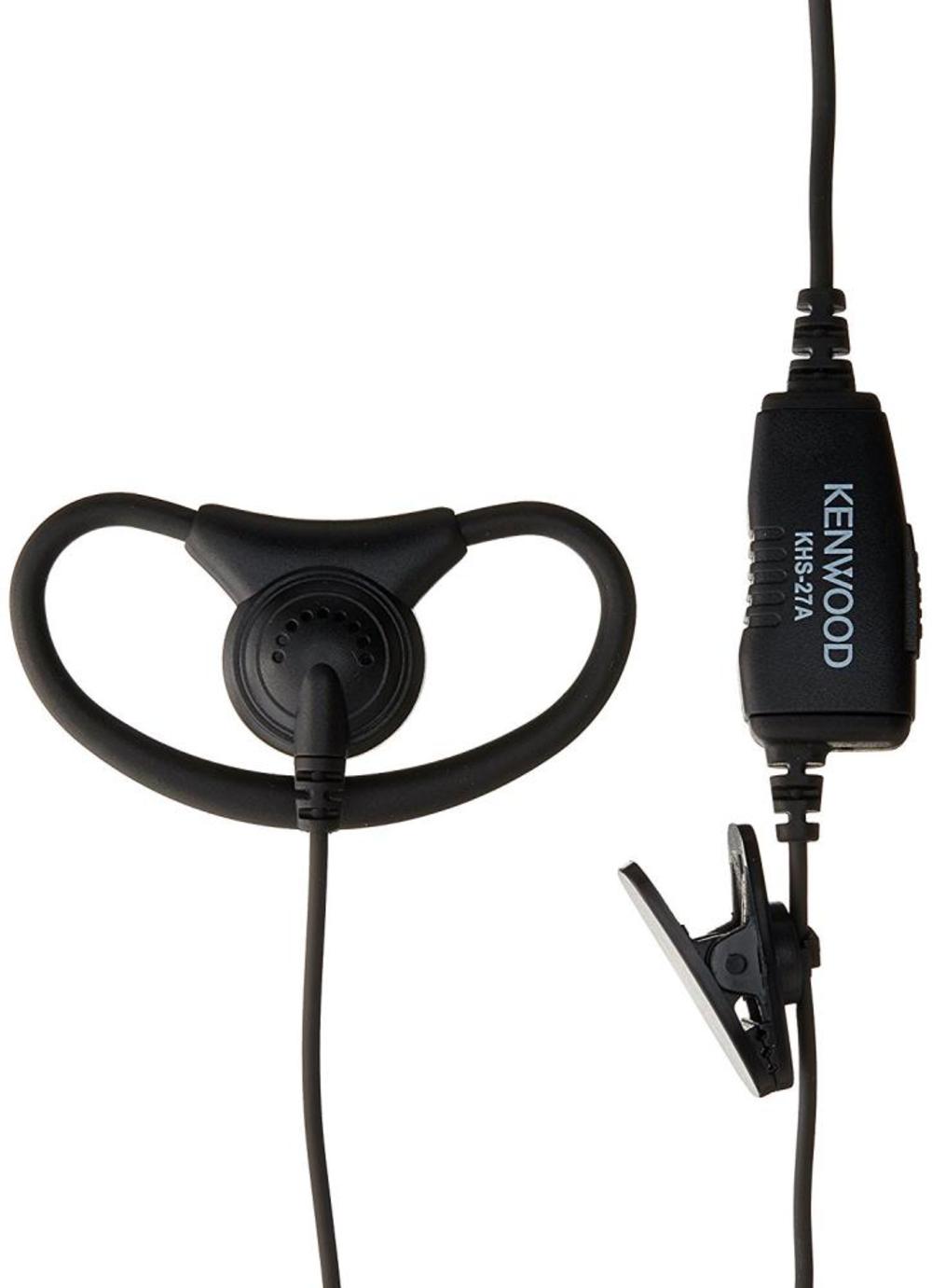 

Kenwood D-ring earhanger with in-line PTT