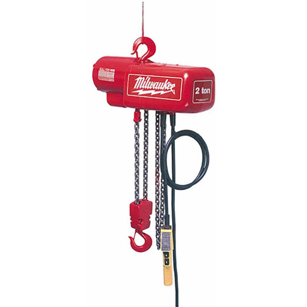 

Milwaukee 1 Ton Electric Chain Hoist