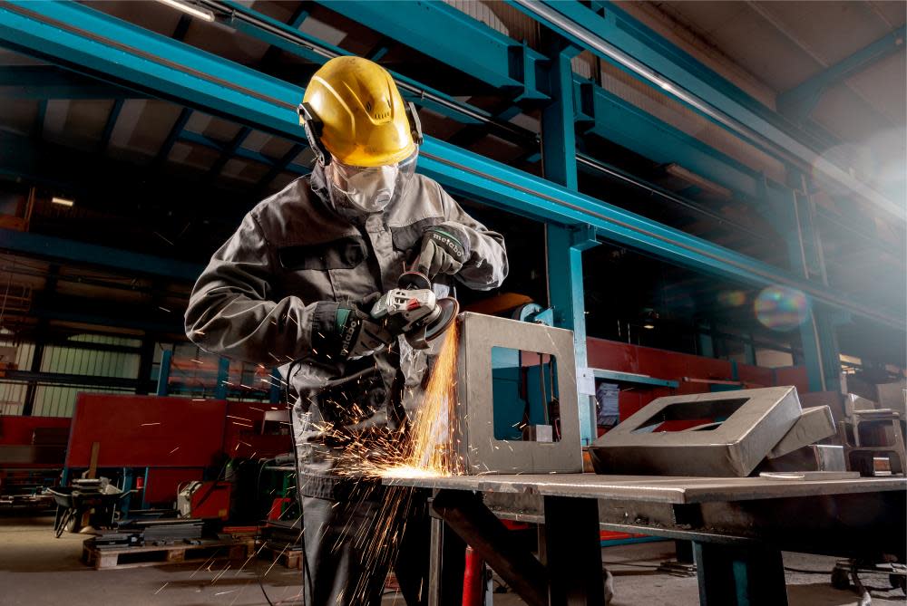 Metabo 4.5in / 5in Angle Grinder - 11000 RPM - 11.0 Amps