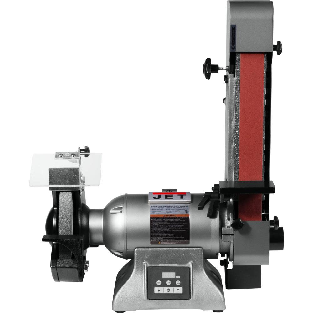 

JET 8-Inch Variable Speed Industrial Grinder and 2 x 48 Belt Sander