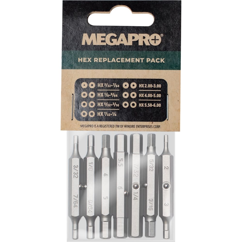 ぶーすたー1 5 Megapro Replacement Bit Set for Hex 15-in-1 Multi-Bit