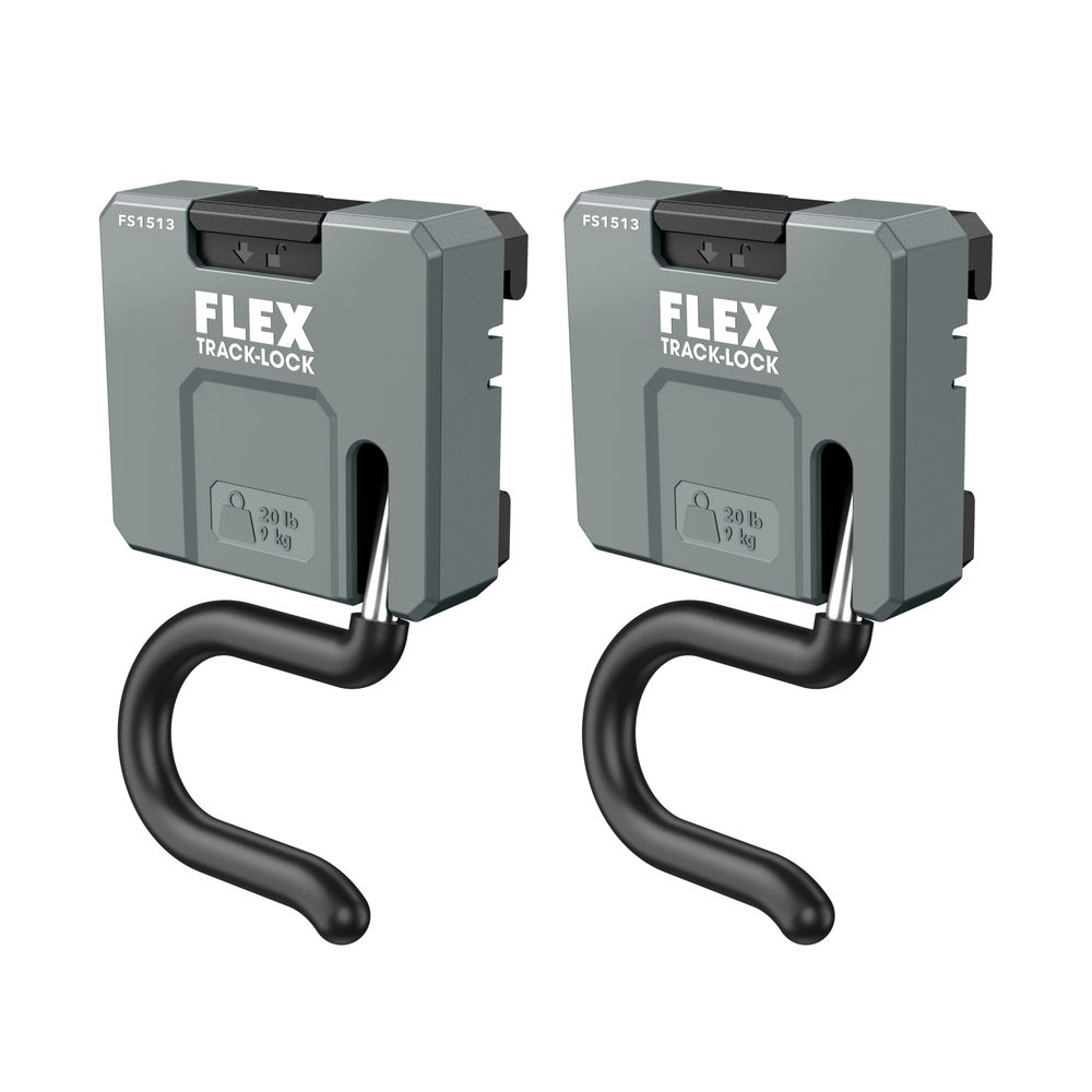 FLEX TRACK LOCK S-Hook 2 Pieces