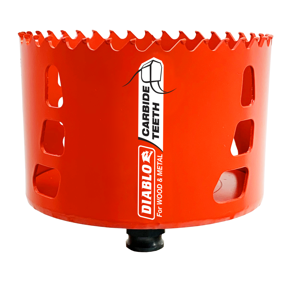 

Diablo Tools 4" (102mm) Carbide-Tip Wood & Metal Holesaw