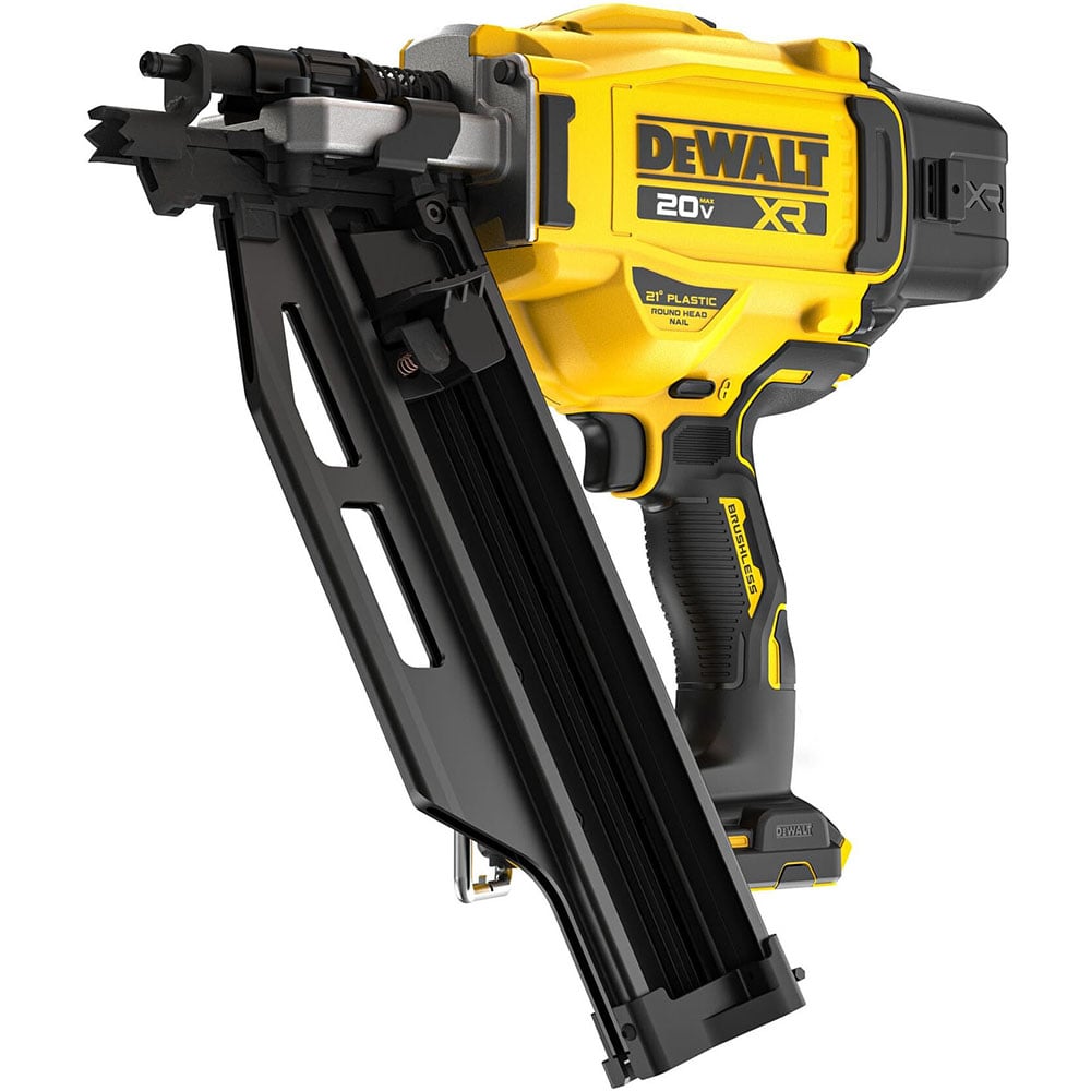 DEWALT 20V MAX Brushless 21 Degree Plastic Framing Nailer (Bare Tool) image number null