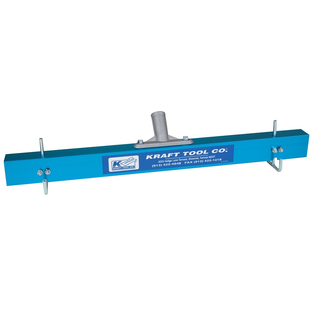 Kraft Tool Co 24 Inch Aluminum, Steel Gauge Rake/Leveler Head with ...