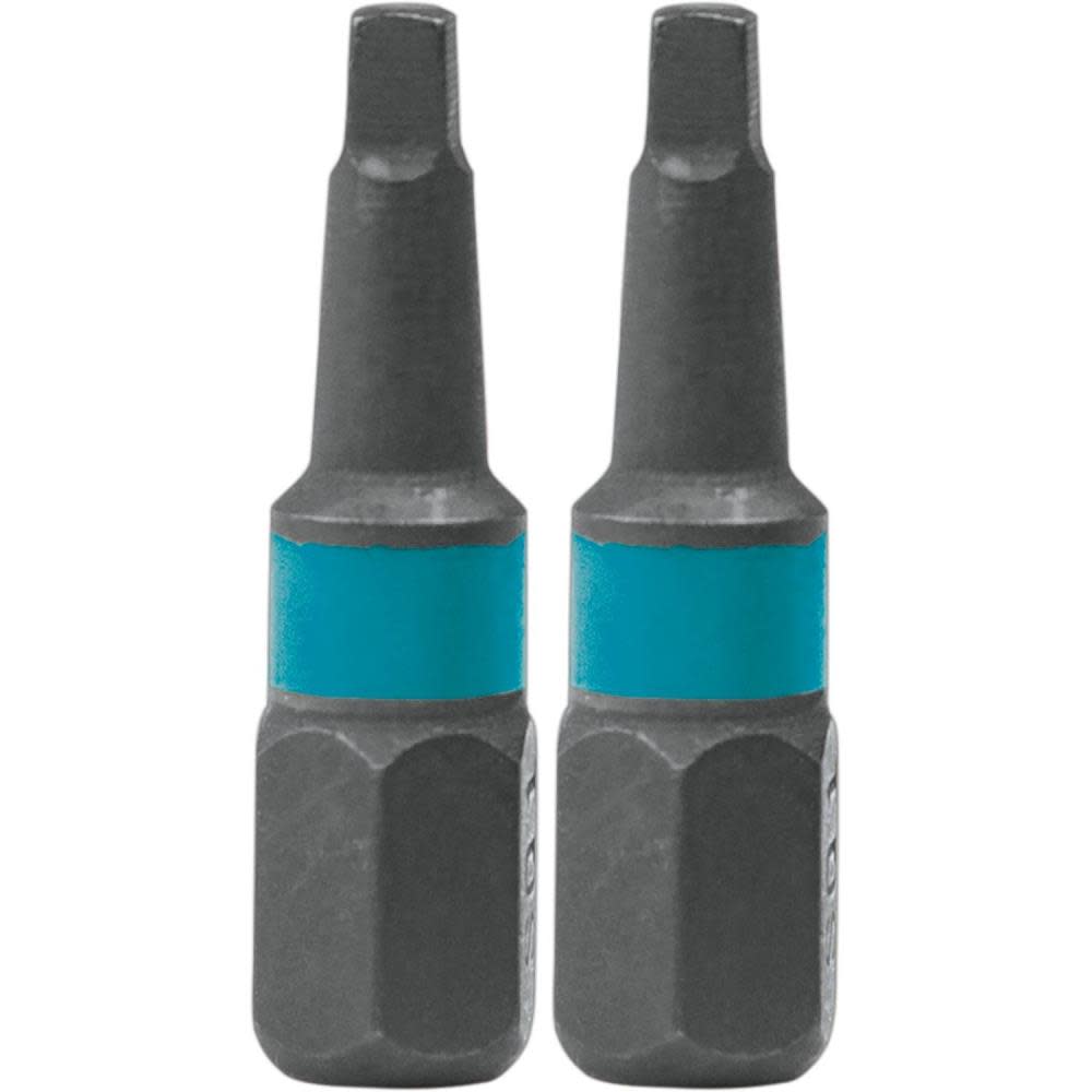 Makita Impact X #1 Square Recess 1 Insert Bit 2/pk