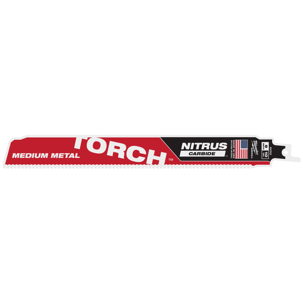 Milwaukee 9 Inch 10TPI TORCH Nitrus Carbide Reciprocating Saw Blade