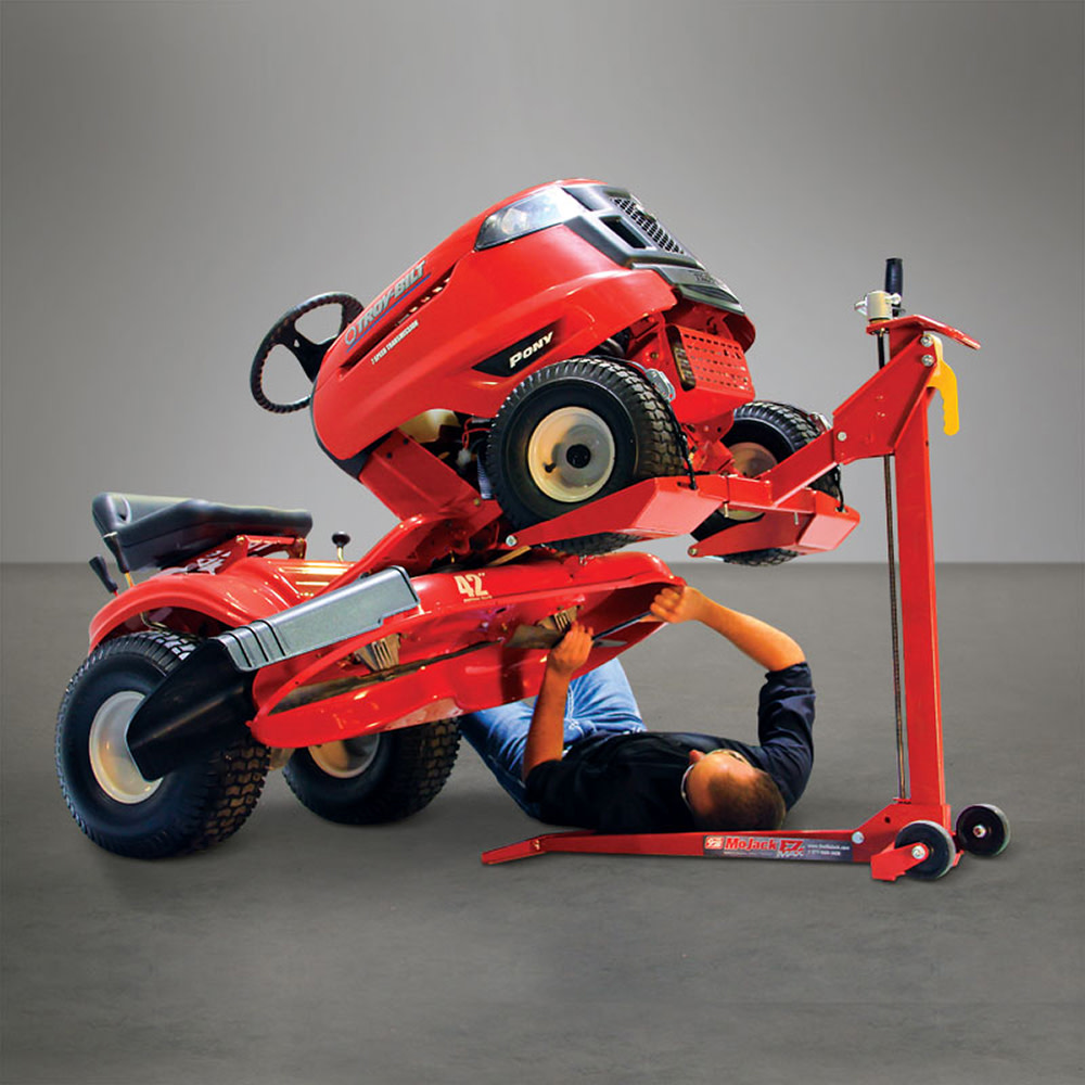 Mojack EZ Max Lawn Mower Lift 450lb Capacity MOJACKEZMAX