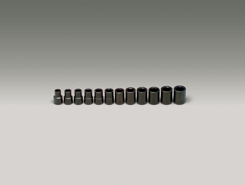 

Wright Tool 1/2 In. Dr 12 pc. 6 pt Metric Impact Socket Set