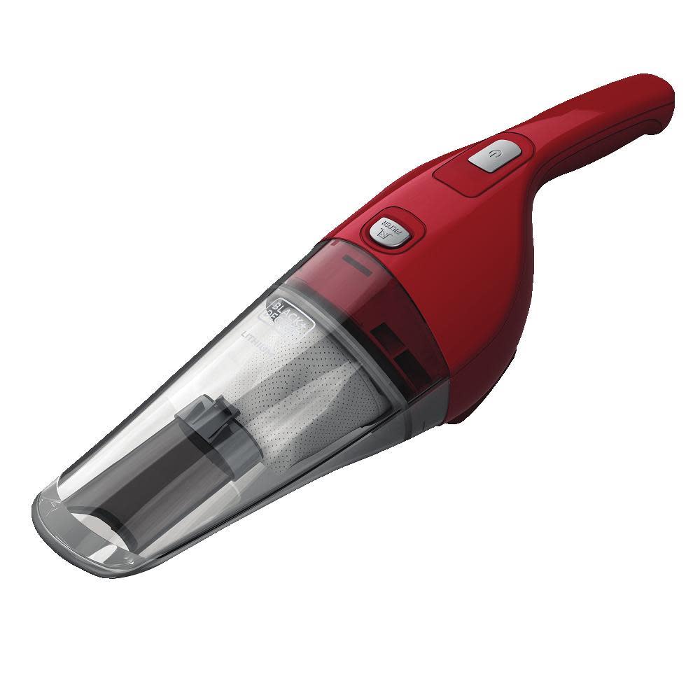 Black and Decker Lithium Hand Vacuum Chili Red HNV220BCZ26FF Acme Tools