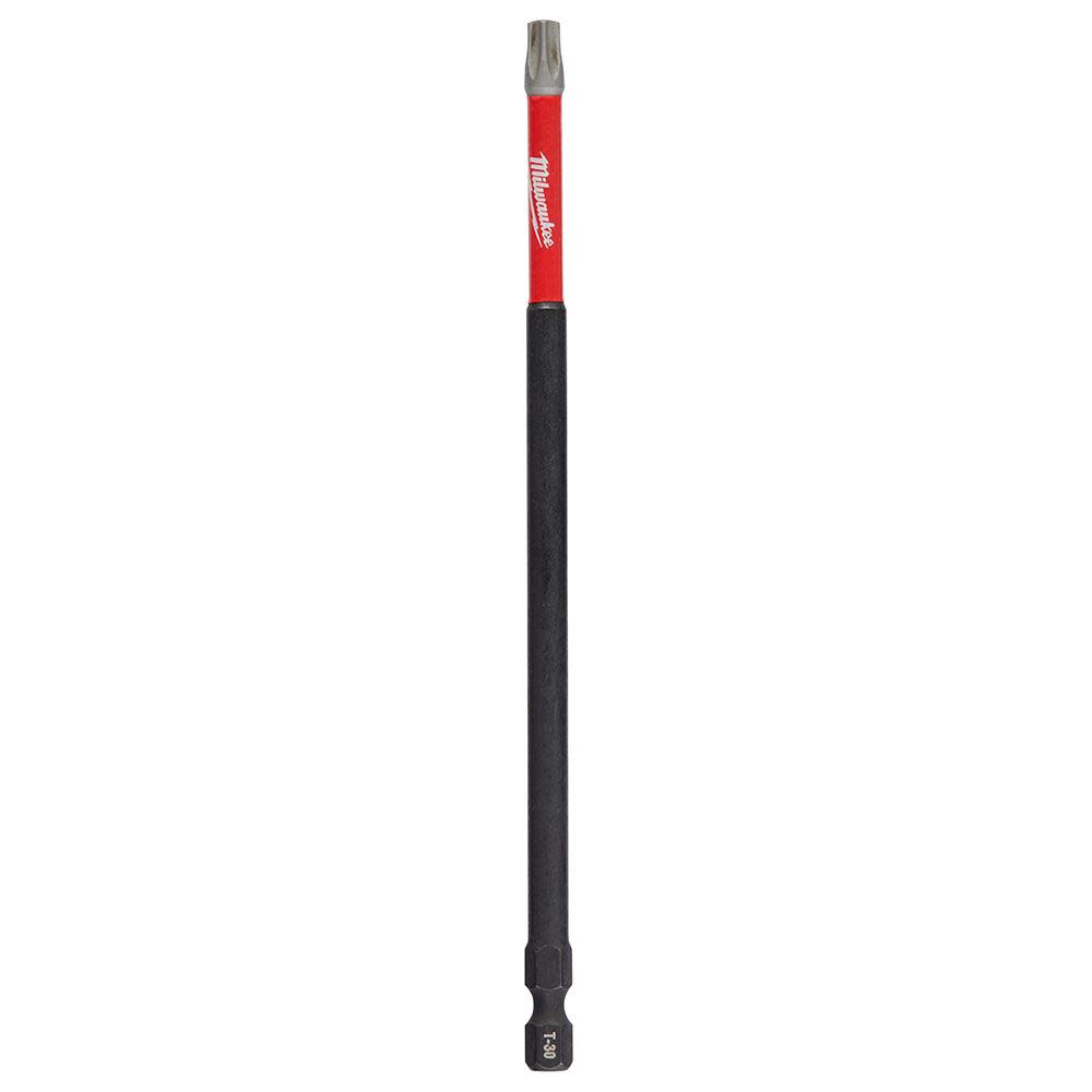 Milwaukee SHOCKWAVE 6 in. Impact Torx T30 Impact Driver Bit