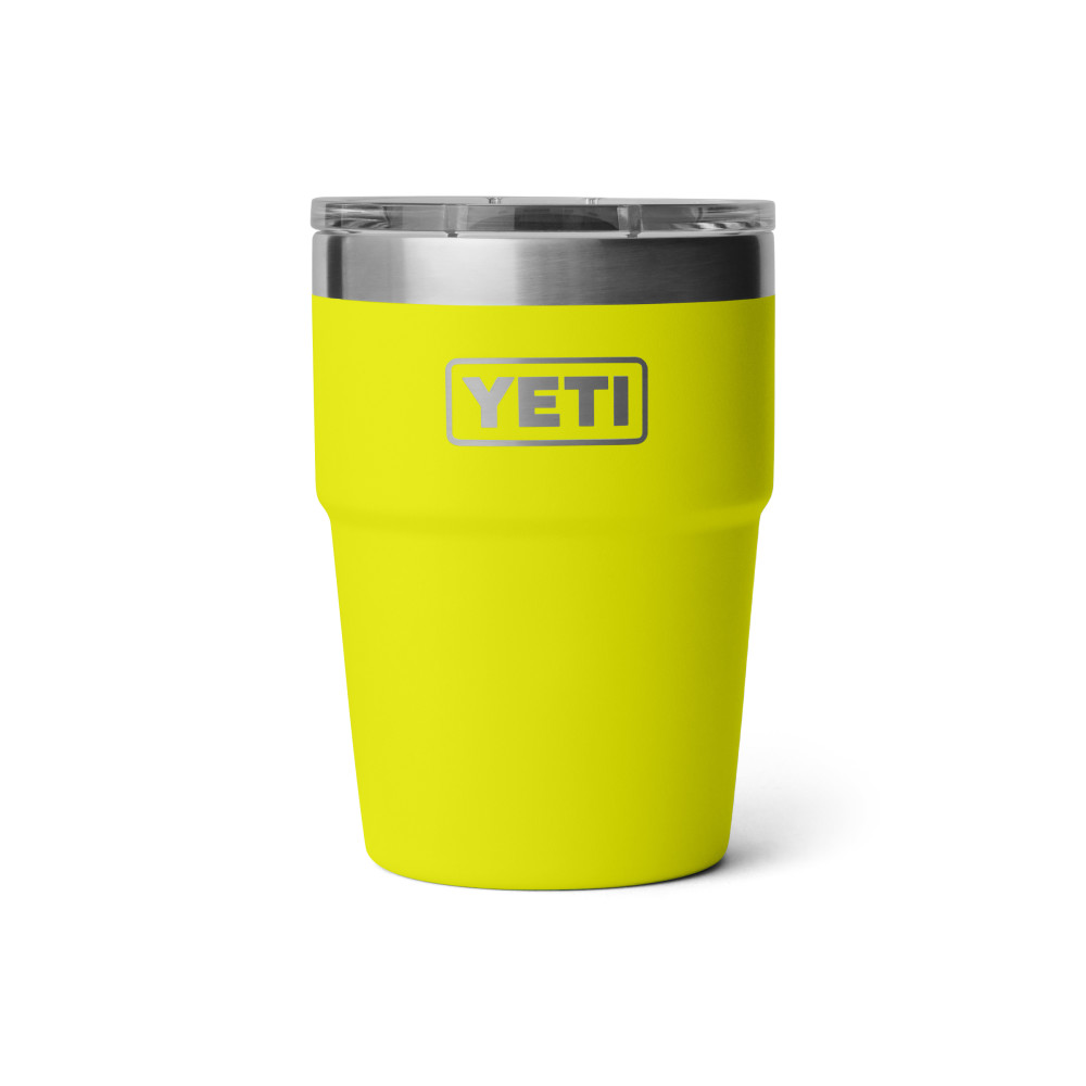 新品　イエティ 16 OZ STACKABLE CUP ファイヤーフライイエロー Yeti Rambler 16 Oz Stackable Pint with Magslider Lid