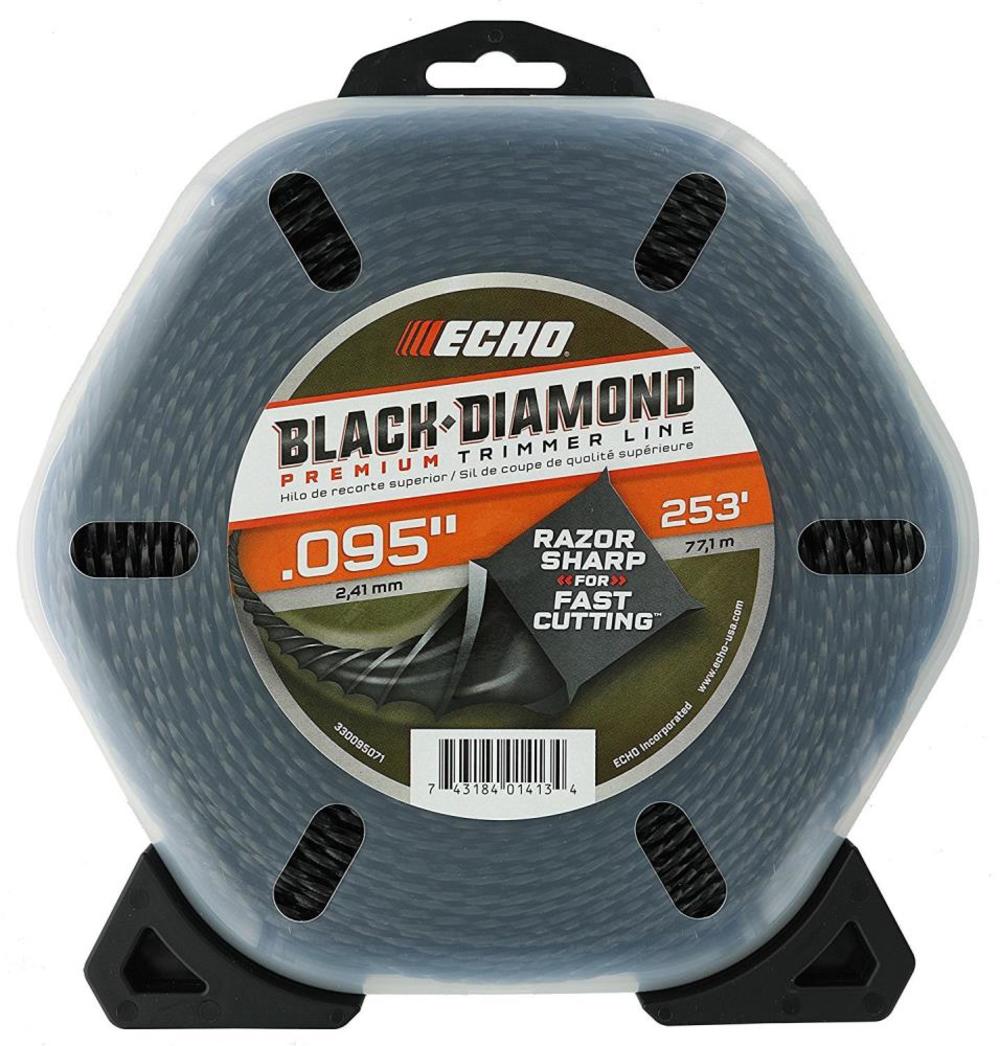 Echo Black Diamond Trimmer Line - 1lb Spool - .095 330095071