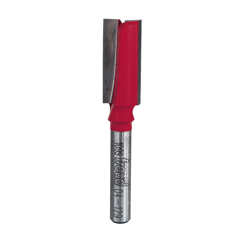 Freud 7/16 In. (Dia.) Double Flute Straight Bit with 1/4 In. Shank