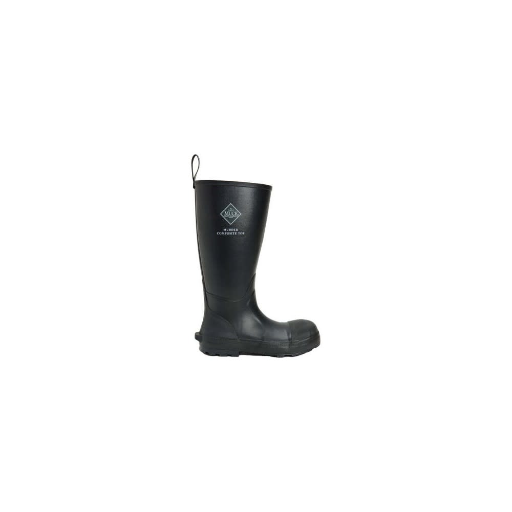 Muck Boots Black Size 11 Mens Mudder Tall Comp Toe Boot MUD000C M 110 Acme Tools