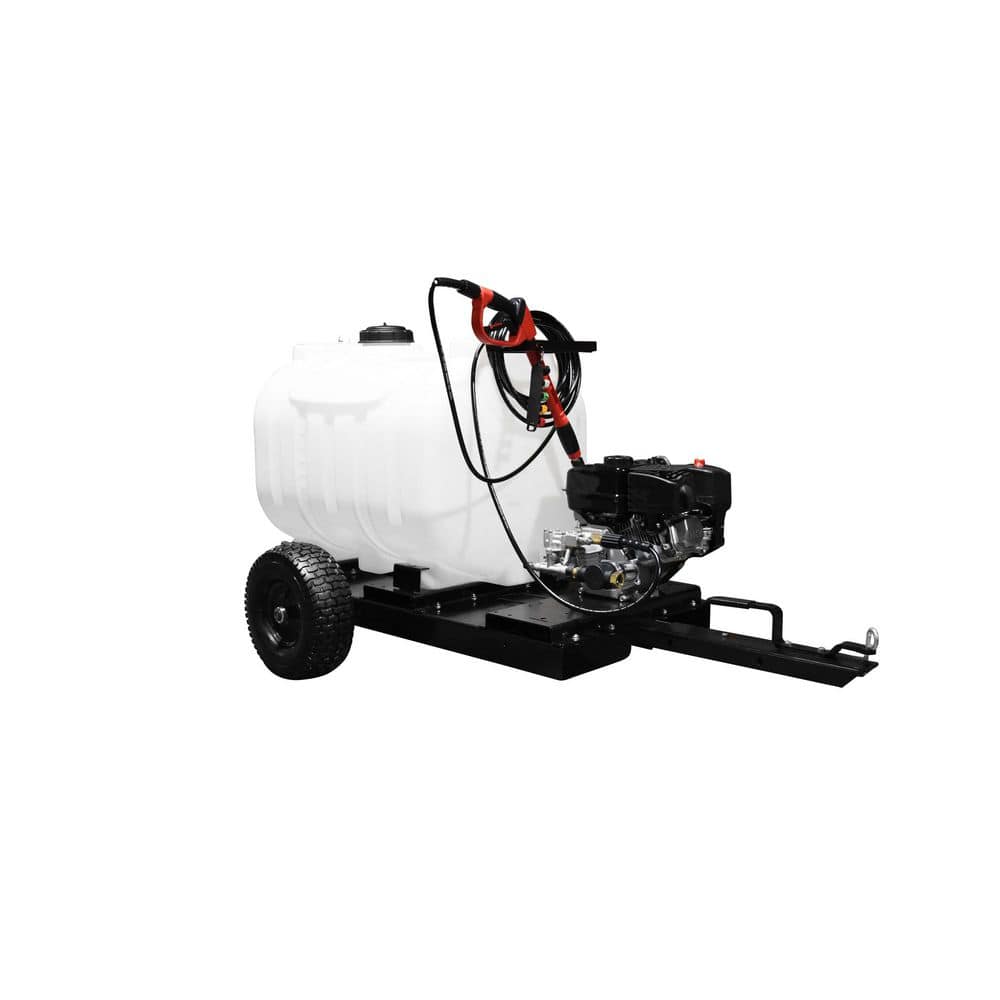 Agri-Fab 60 Gallon Poly Tank 208cc Gas Powered Tow Behind Pressure Washer