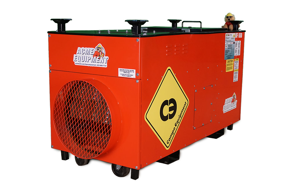 CAMPO EQUIPMENTDF650 Direct LP/NG Fired Heater 650,000 BTU DF650