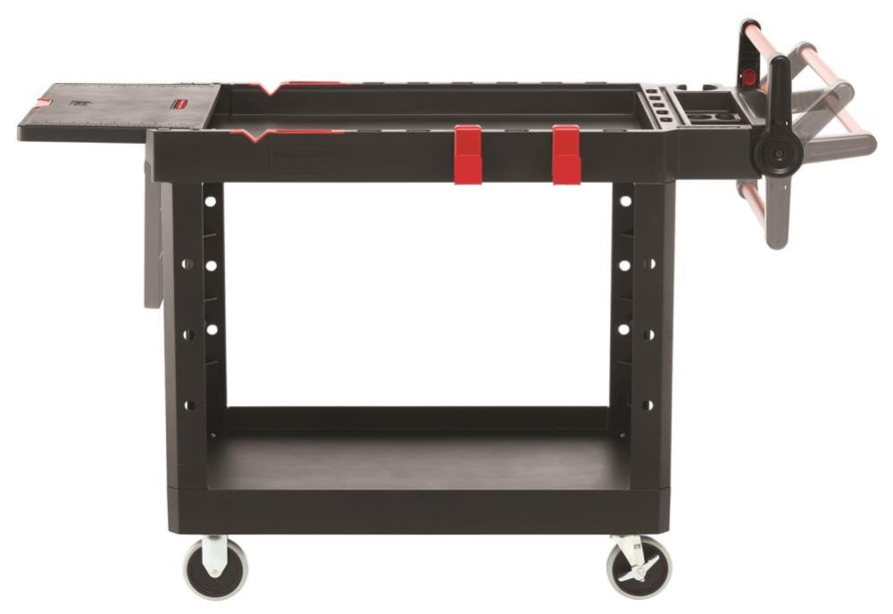 

Rubbermaid Heavy Duty Adaptable Utility Cart (Medium) Black