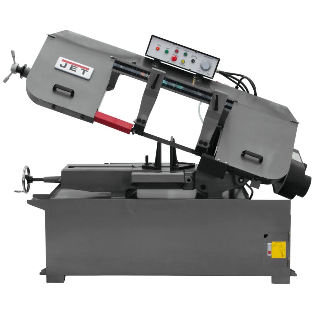 JET 13 In. x 21 In. Semi-Auto Horizontal Band Saw 3 HP 230/460 V 3Ph