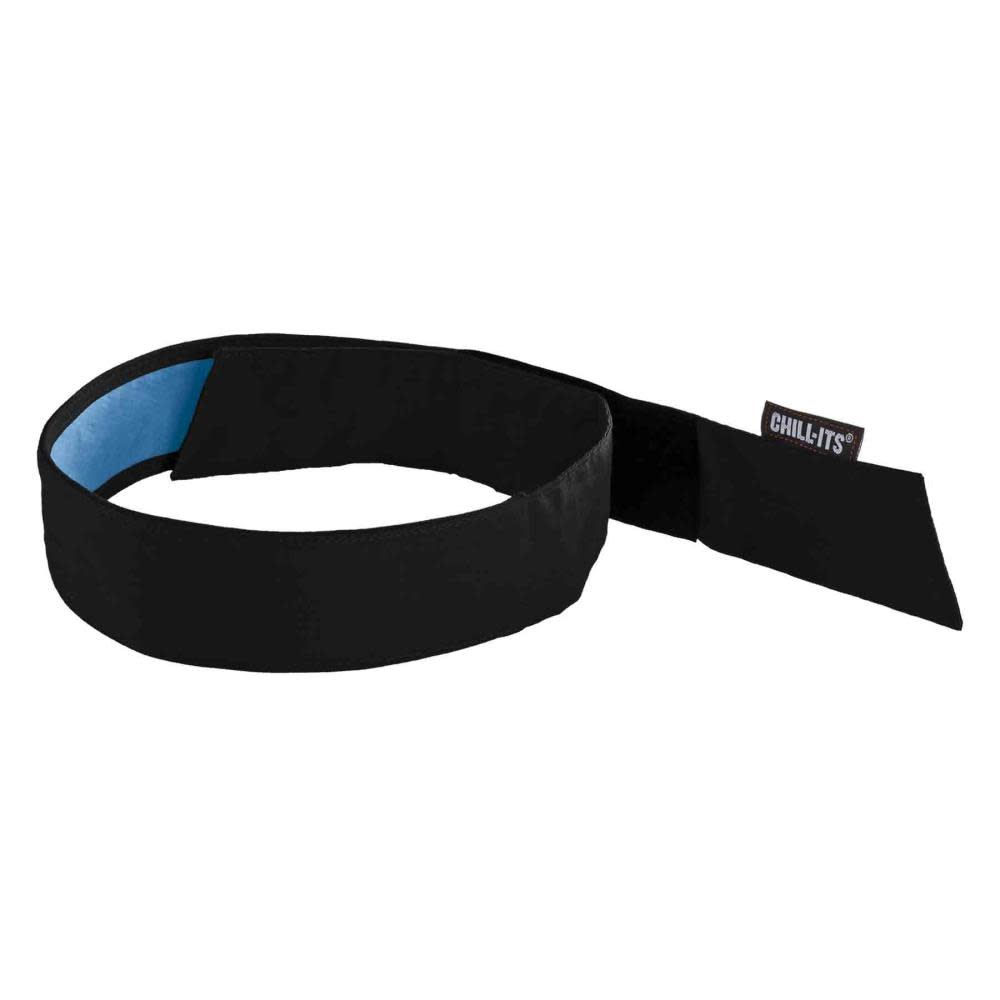 

Ergodyne Chill Its 6705CT Cooling Bandana with Cooling Towel Black