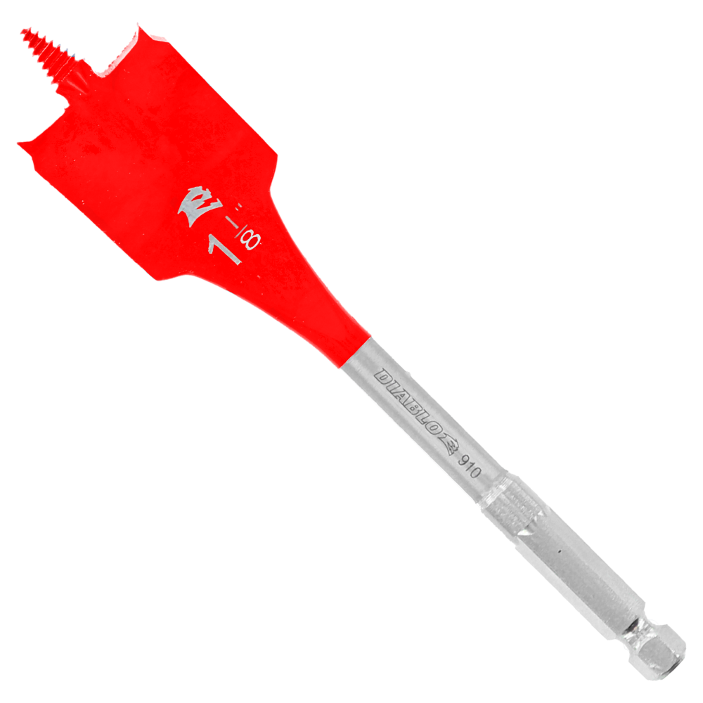 

Diablo Tools 1-1/8" x 6" SPEEDemon Spade Bit