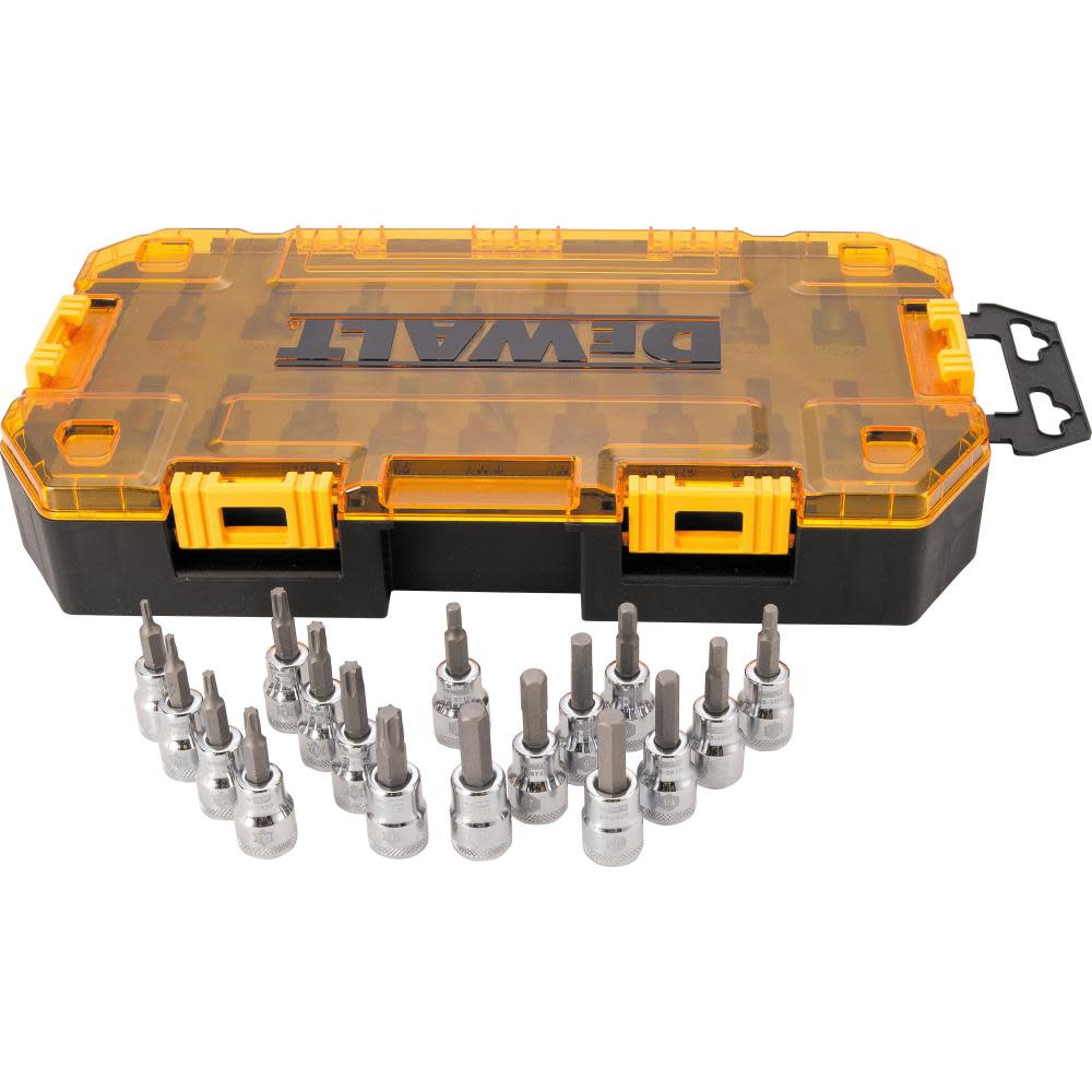 

DEWALT 17 piece 3/8 In. Drive Bit Socket Set