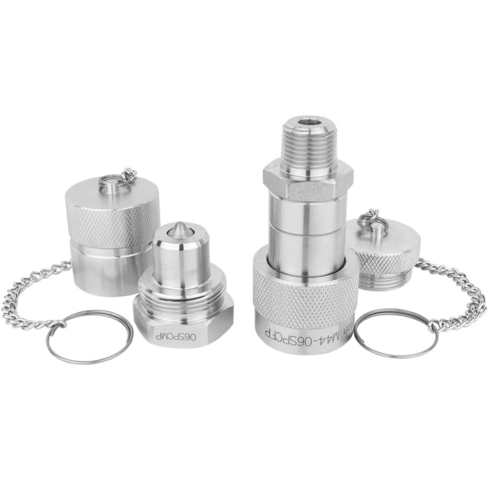 

Milton 3/8" NPTF Hydraulic Speedy Coupler Complete Set