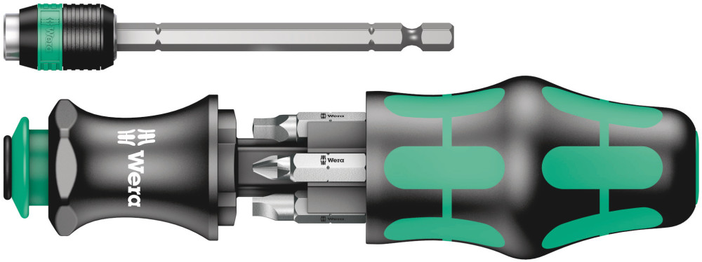 

Wera Tools 7pc Kraftform Kompakt 26 Compact Tools with Pouch