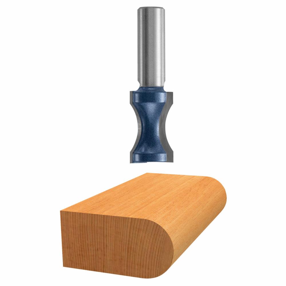 

Bosch 23/32" x 1 1/4" Carbide Tipped Convex Edging Bit