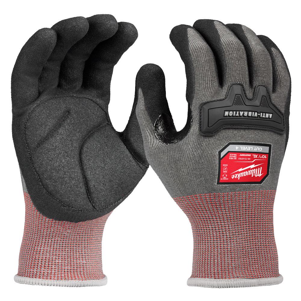 Milwaukee Anti-Vibration Cut Level 4 High Dexterity Nitrile