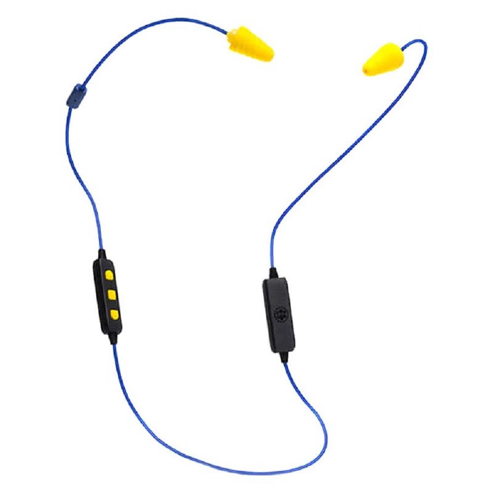 

Plugfones Liberate 2.0 Noise Suppressing Wireless Headphones (Blue/Yellow)