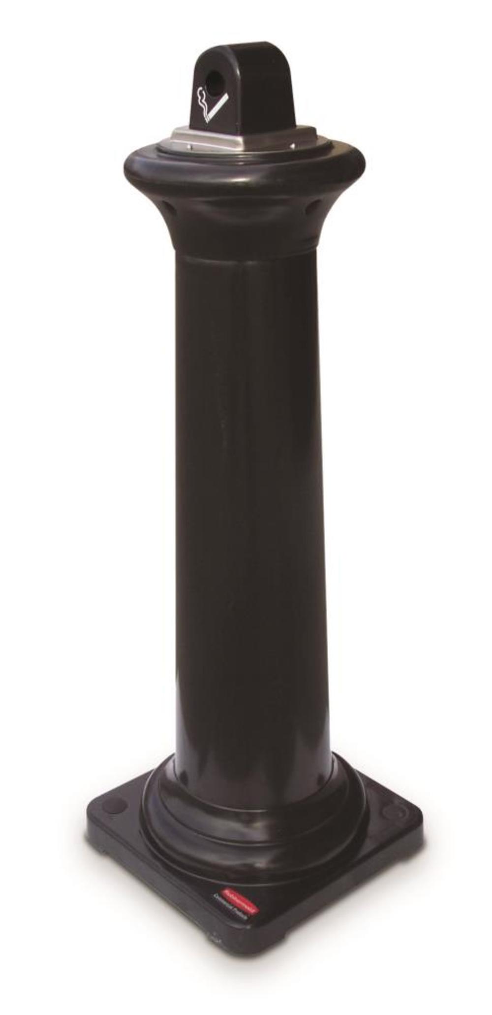 

Rubbermaid GROUNDSKEEPER TUSCAN RECEPTACLE BLACK