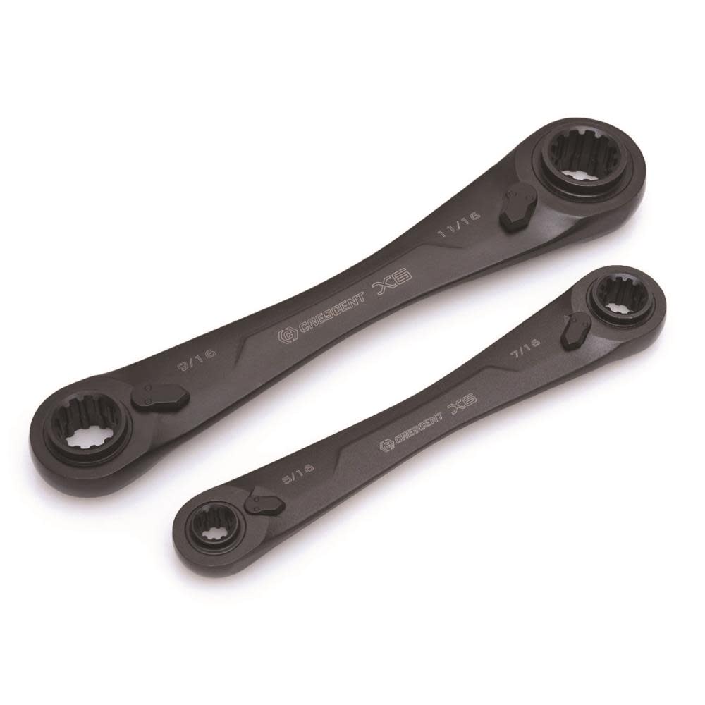 

Crescent X6 Ratcheting SAE Wrench Set 2 Pc.