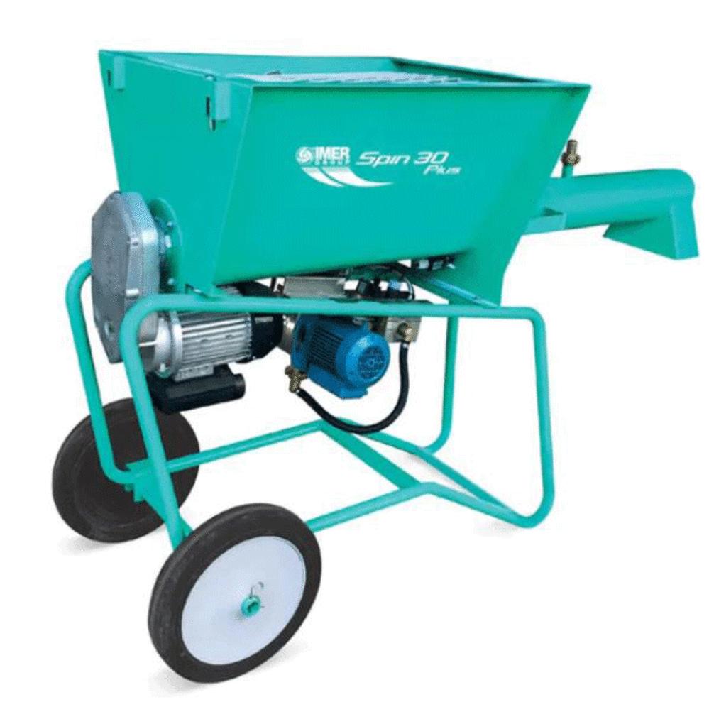 IMER Spin 30 Plus 1 CuFt. 500 Lbs 220V 3HP Electric Continues Mixer