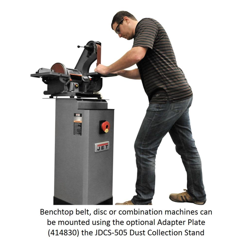 JET JDCS-505 Metal Dust Collector Stand 115 V 414800 - Acme