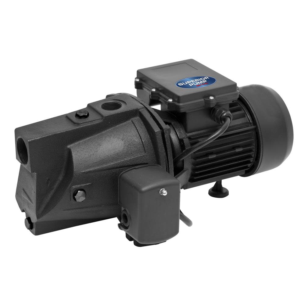 

Superior Pump 1/2 HP Cast Iron Shallow Well Jet Pump