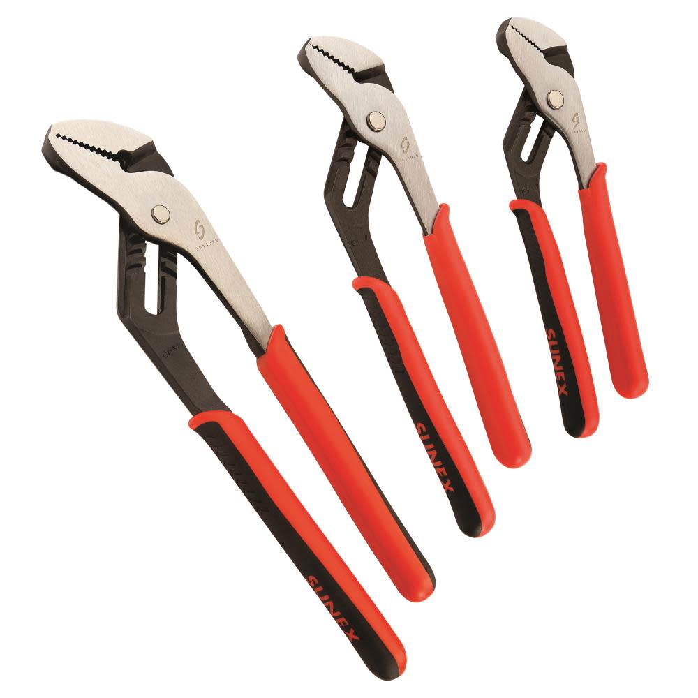 

Sunex Tongue and Groove Pliers Set 3pc