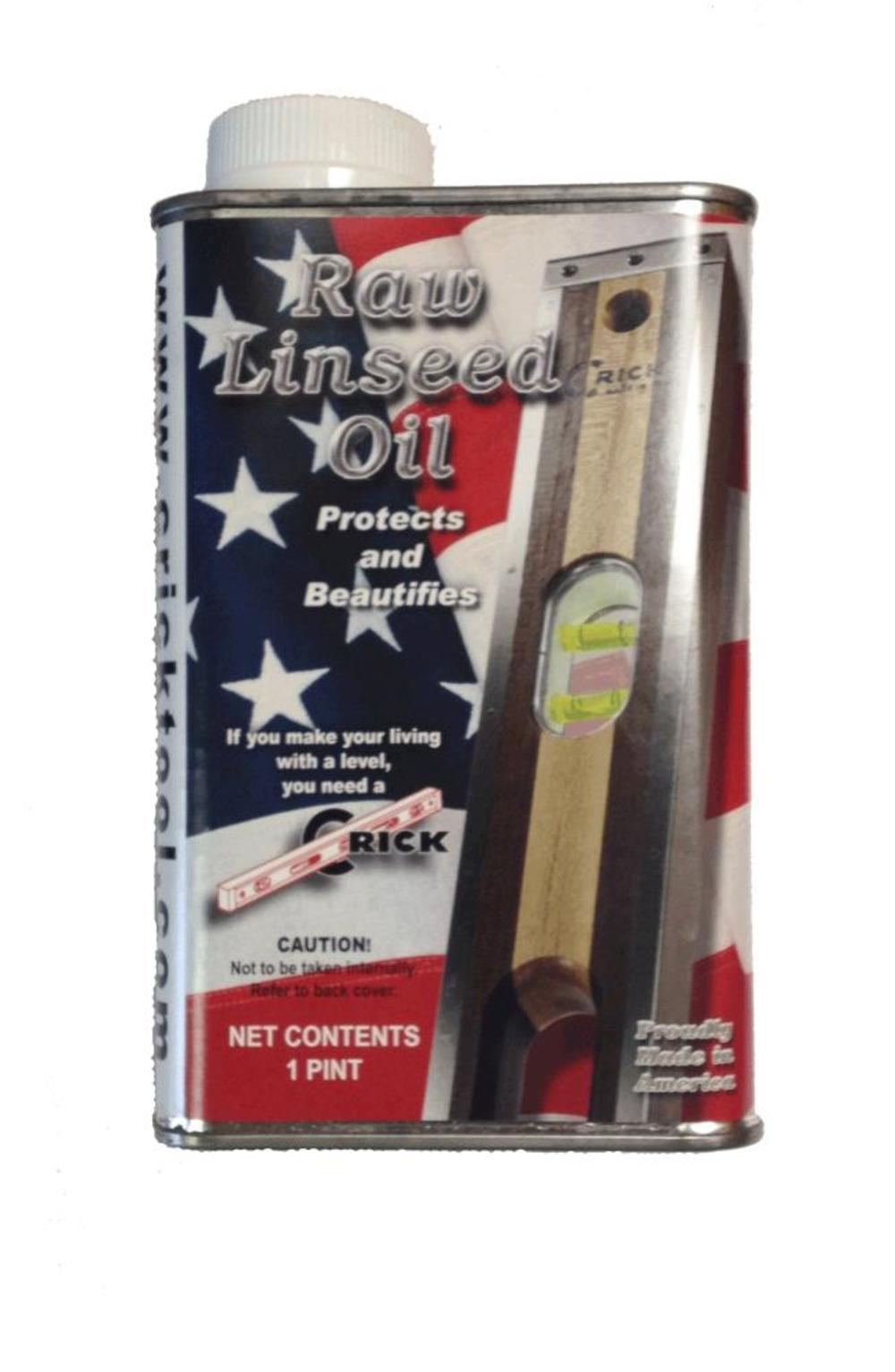

Crick Tool Raw Linseed Oil Pints