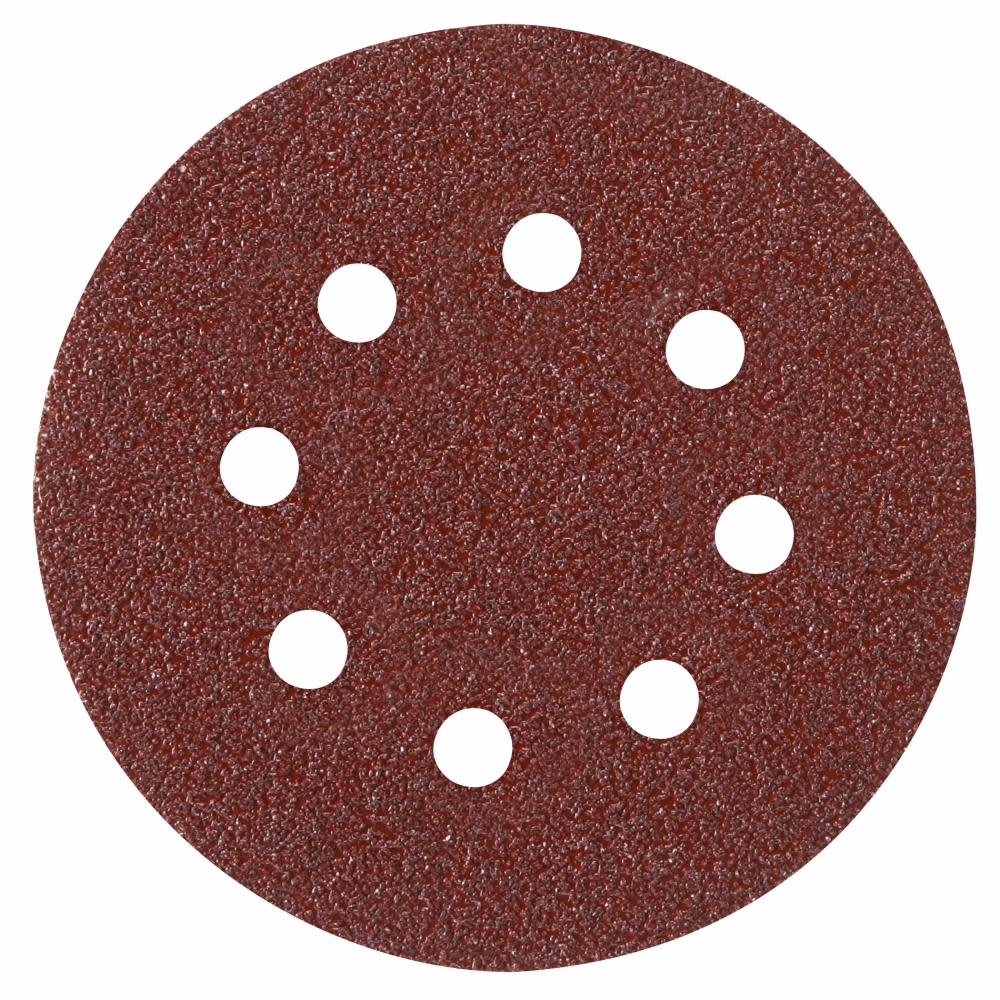 

Bosch 5 pc. 40 Grit 5 In. 8 Hole Hook-and-Loop Sanding Discs